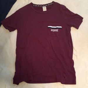 Victoria secret pink tee shirt